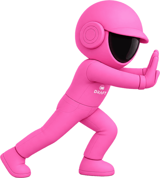 Draft Digital mascotte